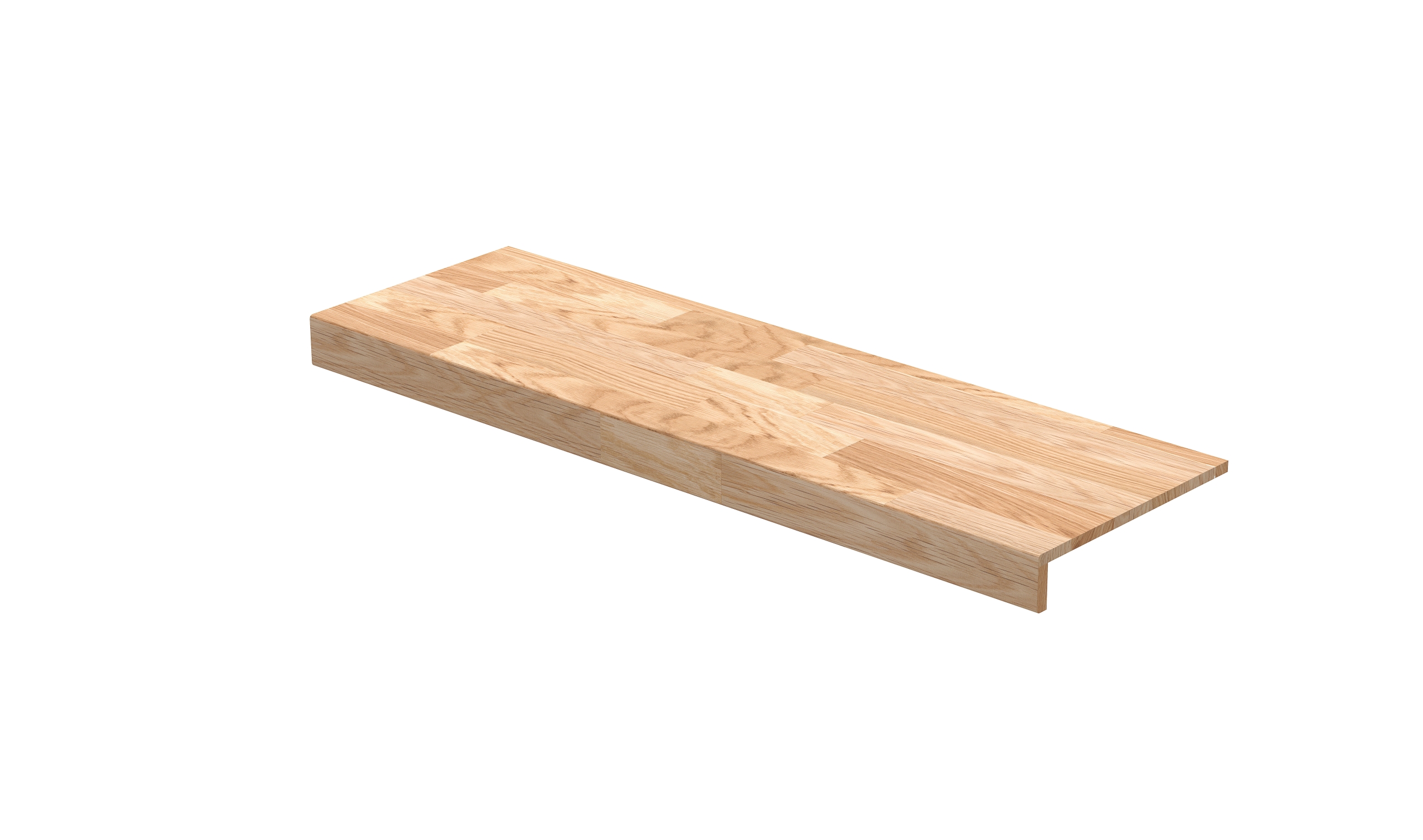 Trapp Klassisk ettsteg oljet eik 1000X294X12 - Lundbergs